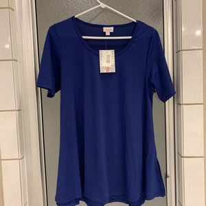 Lularoe perfect t size small cobalt blue